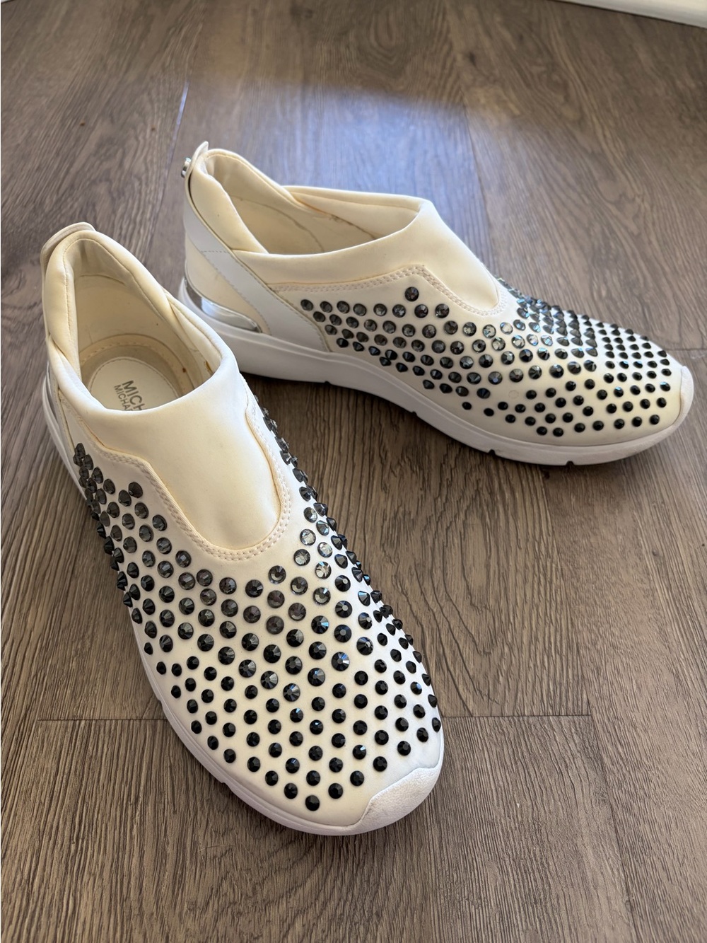 MICHAEL Michael Kors Slip-On Sneakers with crystals / rhinestones
